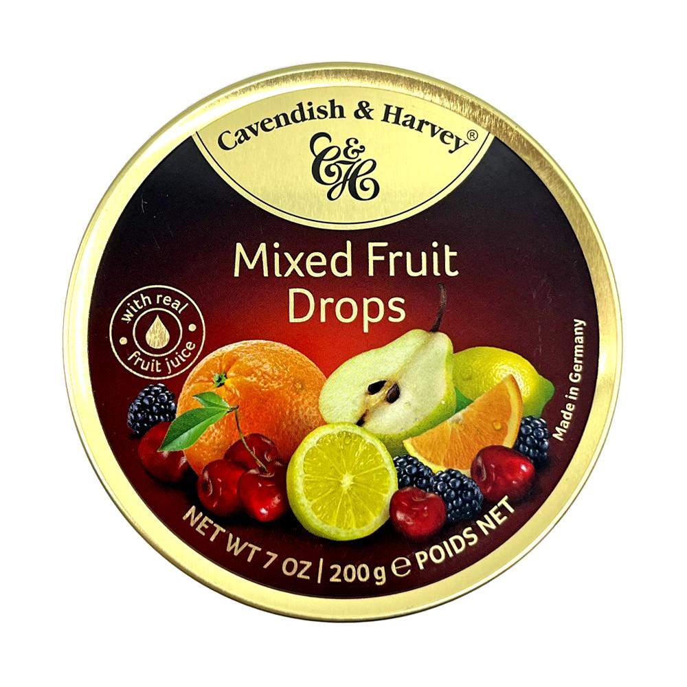 캐빈디쉬하비 믹스드 후르티 깡통 캔디 200g 과일 사탕 국내배송 [원산지:상세설명에 표시]