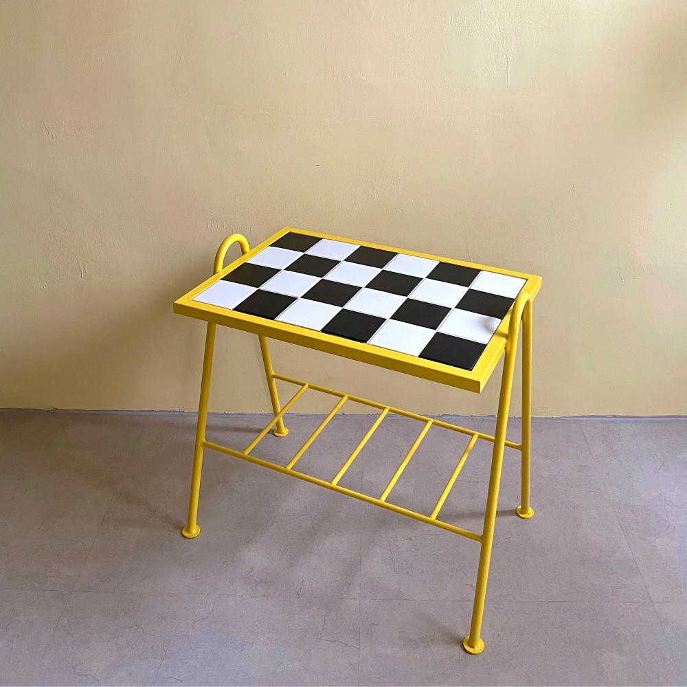 텐더 인테리어 타일 테이블 카페 라운드 거실 커피 티 디자인 감성