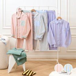 위캔드 60수 면 100 멀티스트라이프 파자마 팬츠 2 size 2 color