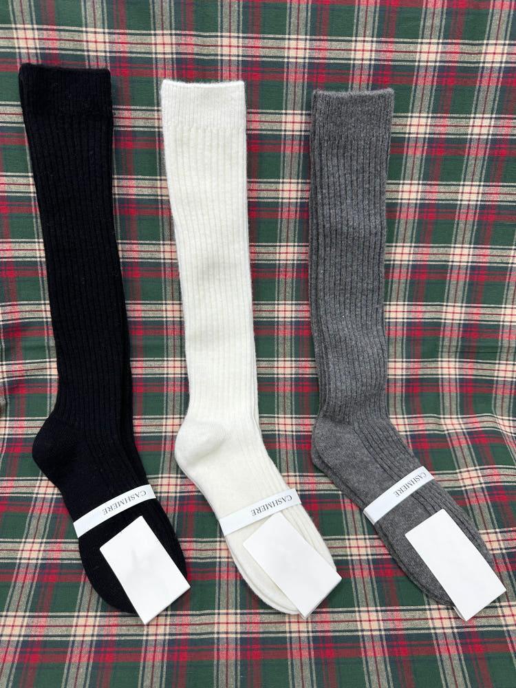 캐시미어 울 니삭스 (5c)