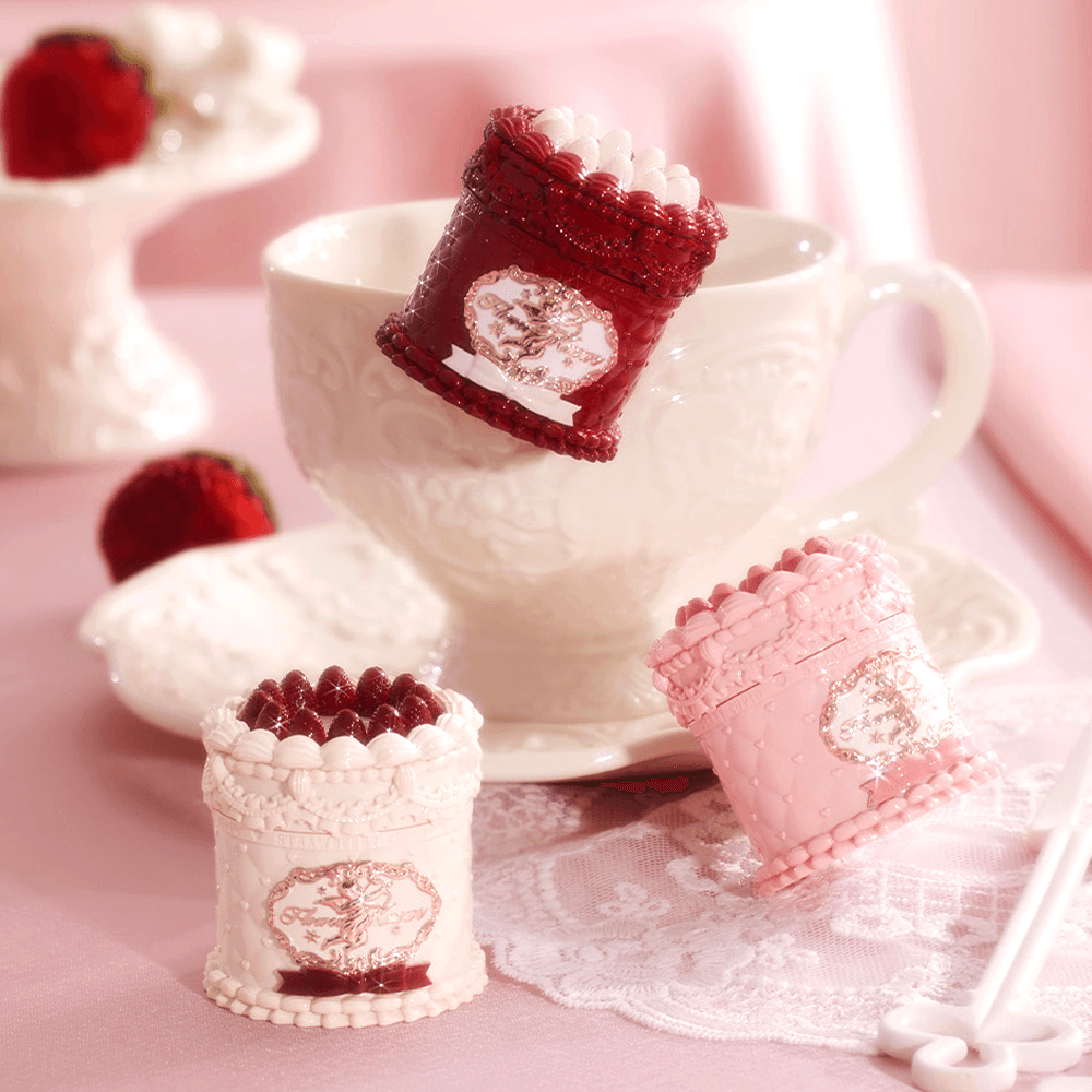 플라워노즈 스트로베리 큐피드 컬렉션 케이크 립 크림 (9colors)