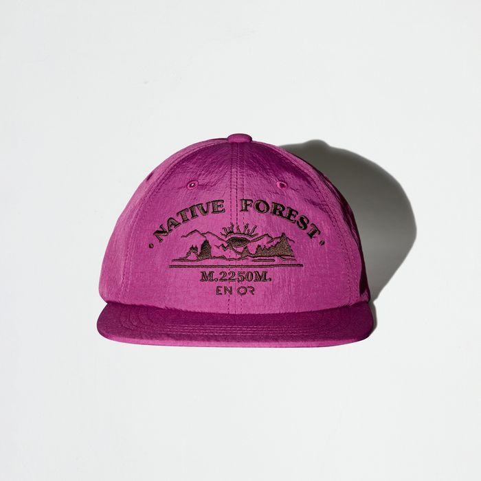 NATIVE FOREST ENOR NYLON BALL CAP - PINK