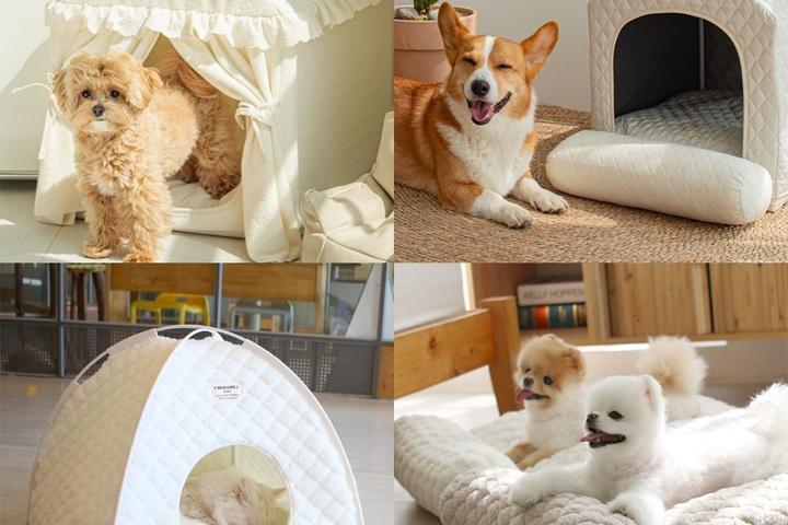 강아지 고양이 향균탈취 겨울 하우스/쿠션 모음전