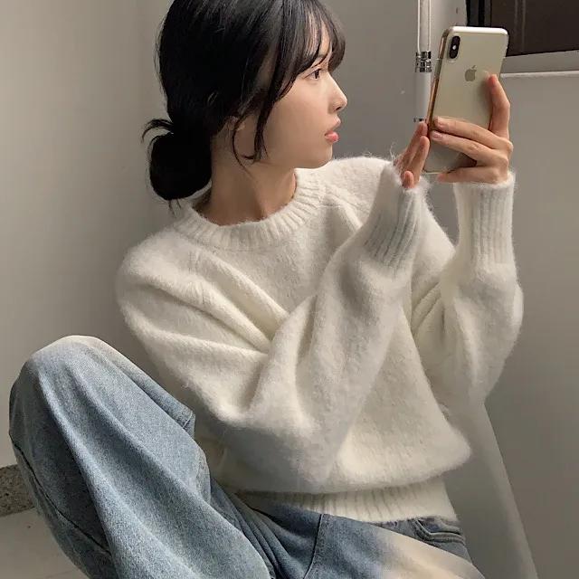 하리보 보카시 앙고라 니트