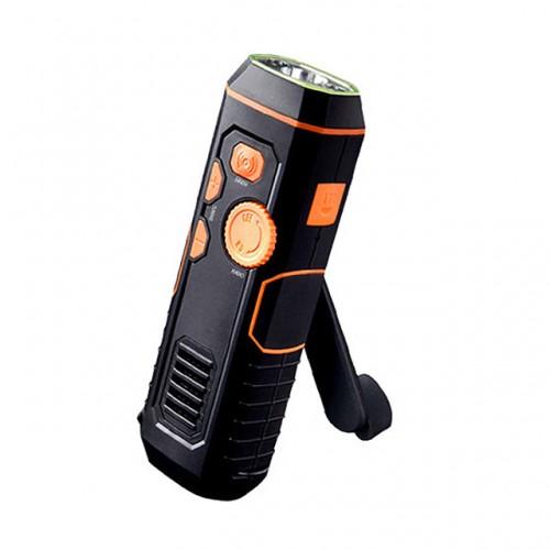 휴대용 5in1 자가발전 다기능 랜턴(라디오)