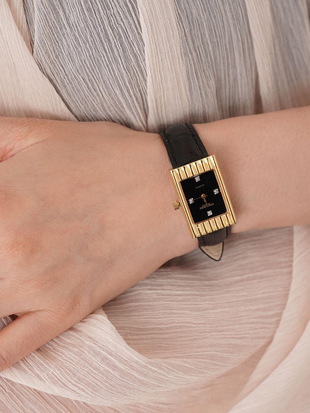 [Gruen Precision] 1988 Elegant Gold quartz Watch