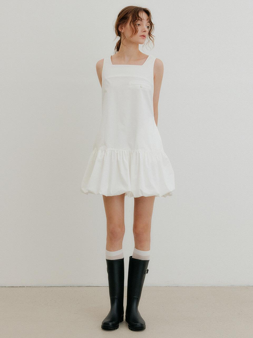 룩캐스트 라라 벌룬 미니 드레스 / LARA BALLOON MINI DRESS_2colors