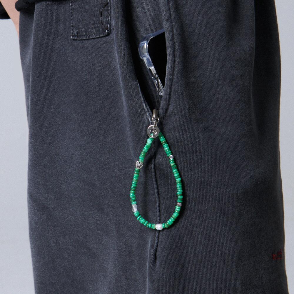 MINI GREEN MIXED 폰 스트랩 키링