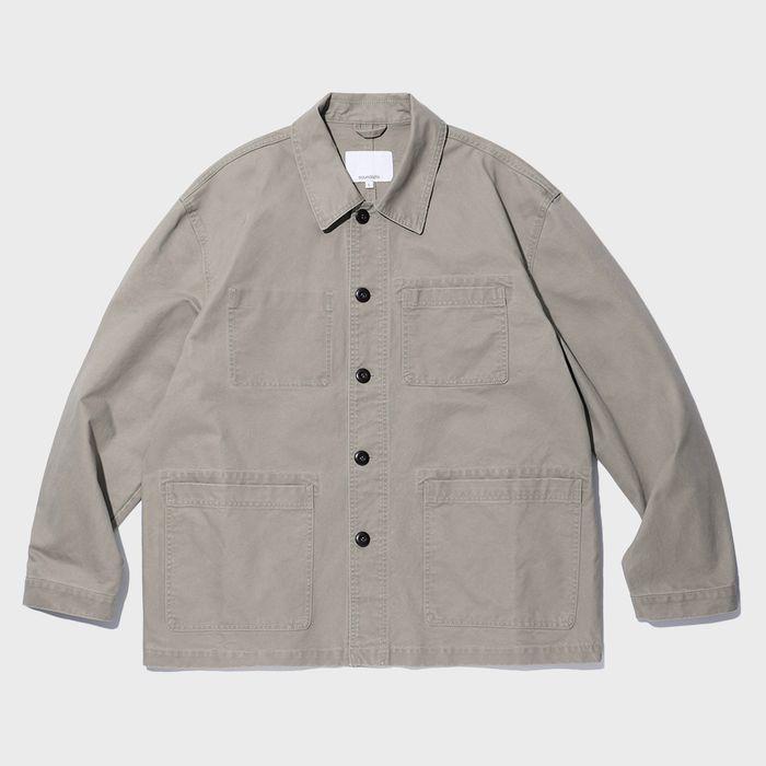 Moleskin 4P French Work Jacket Grey