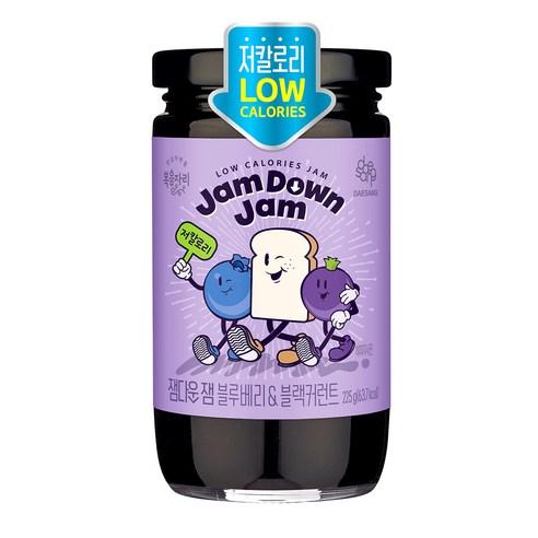 복음자리 잼다운 잼 블루베리 & 블랙커런트, 225g, 1개 - 잼/꿀/시럽 | 쿠팡