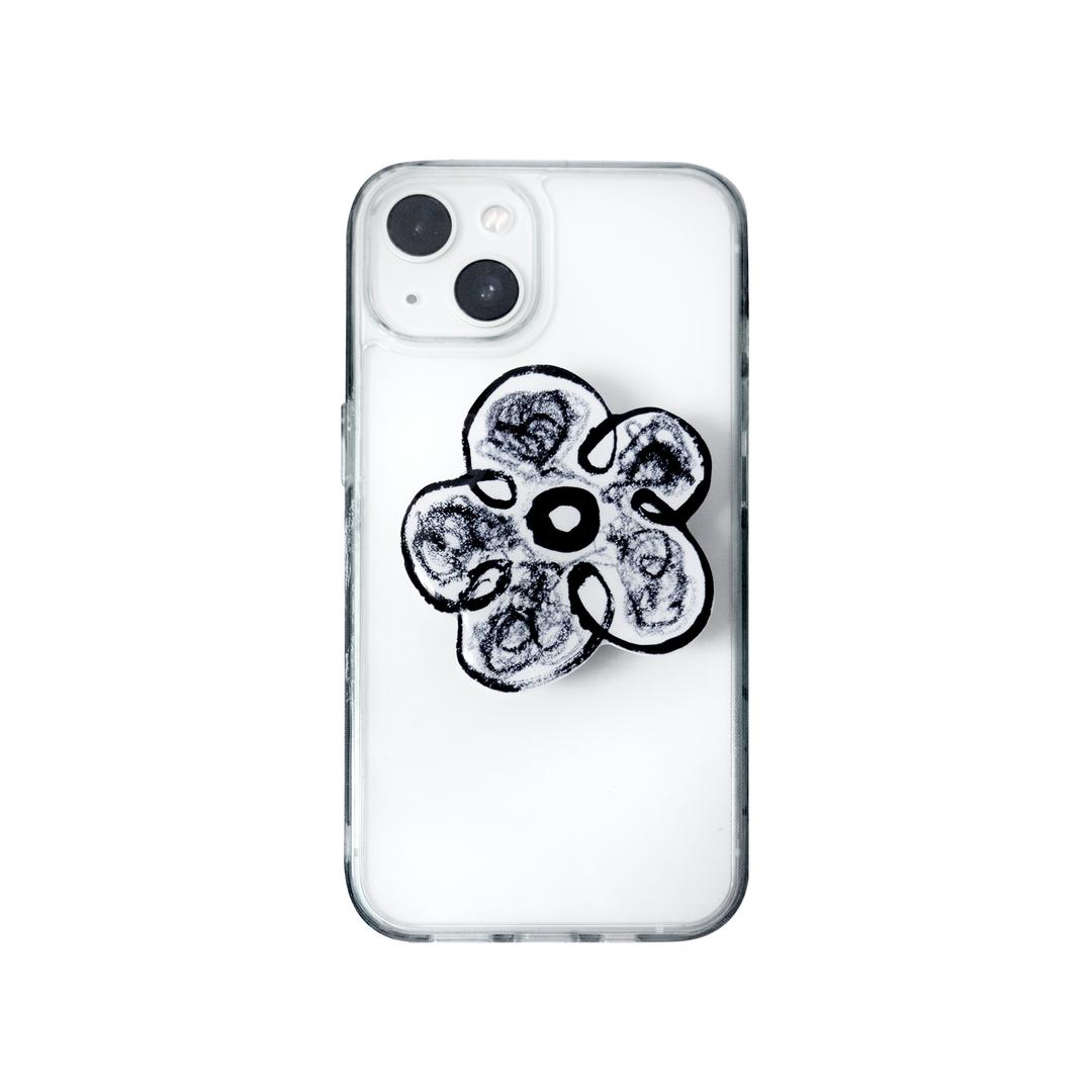 [smart tok] black flower