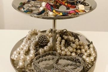 2단 디저트 스탠드