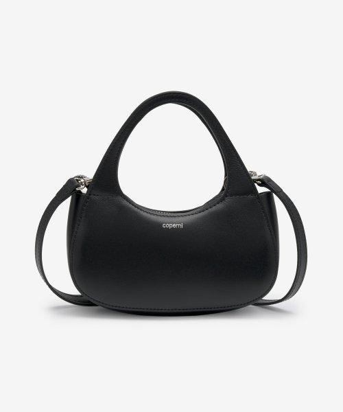 여성 마이크로 바게트 스와이프 백 - 블랙 / COPBA17405CBLACK