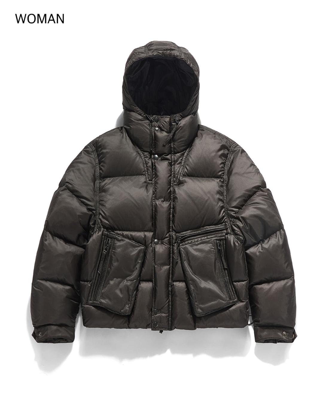 (WOMAN) AIRBORNE SHORT DOWN JUMPER / BLACK