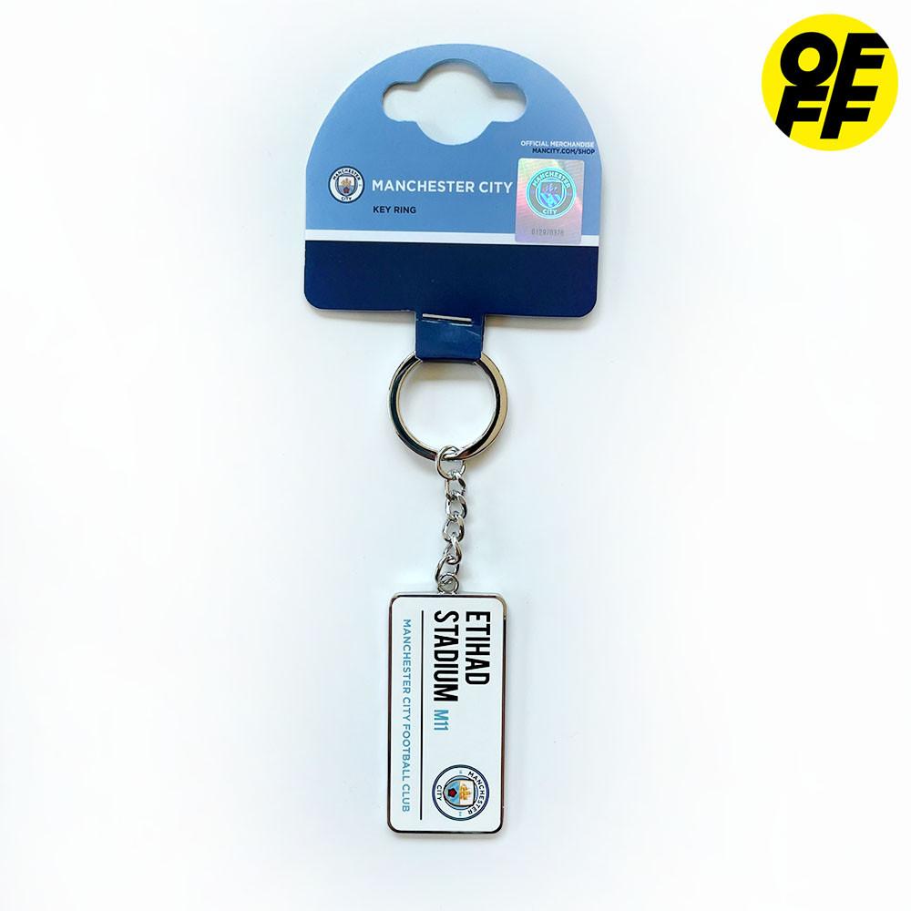 맨체스터시티 (맨시티) 메탈 사인 키링 오피셜 굿즈