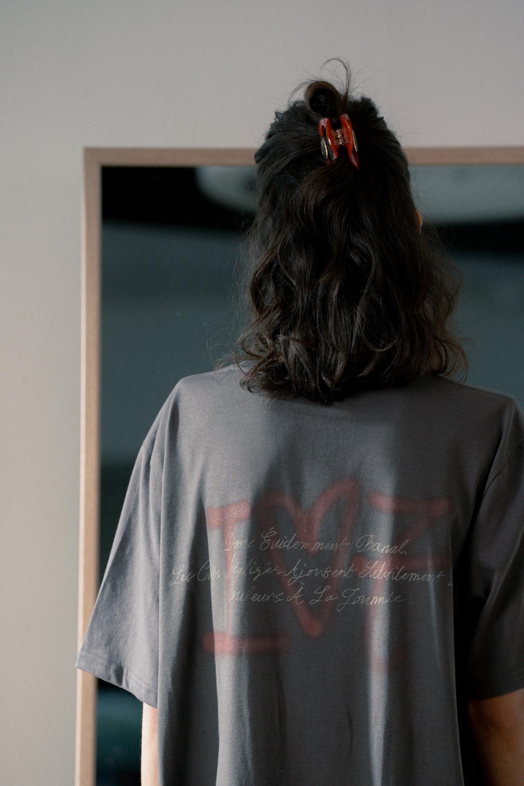 [Preorder27%] I Luv 7 T-Shirt (Grey)