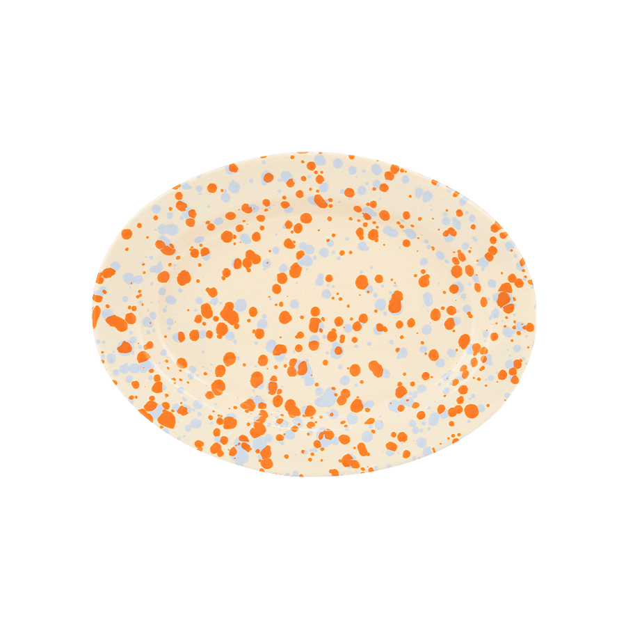 SP94 오발플레이트 라이트블루 오렌지