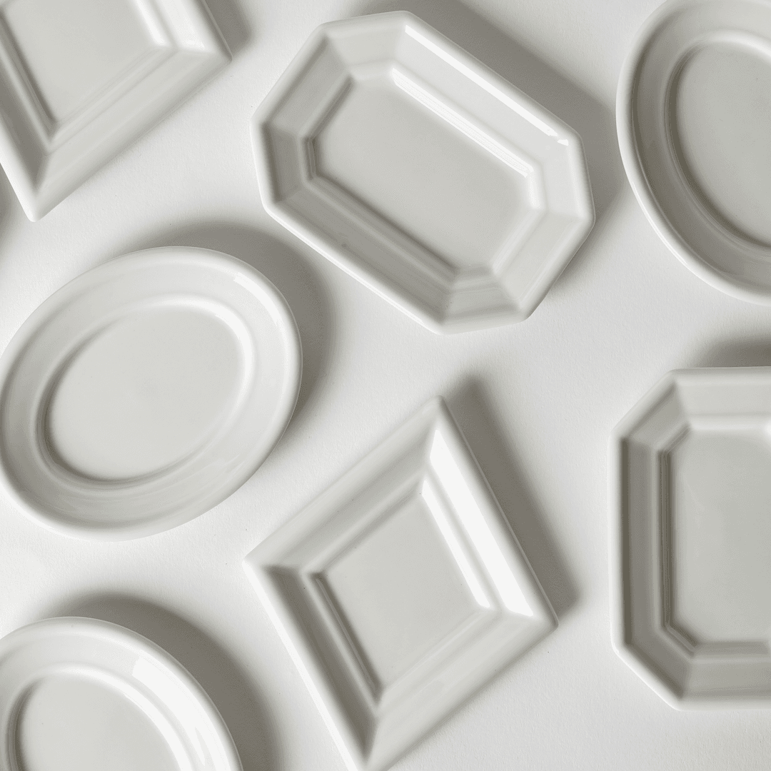 Milk plate 밀크 접시 소(oval/polygon/dia)
