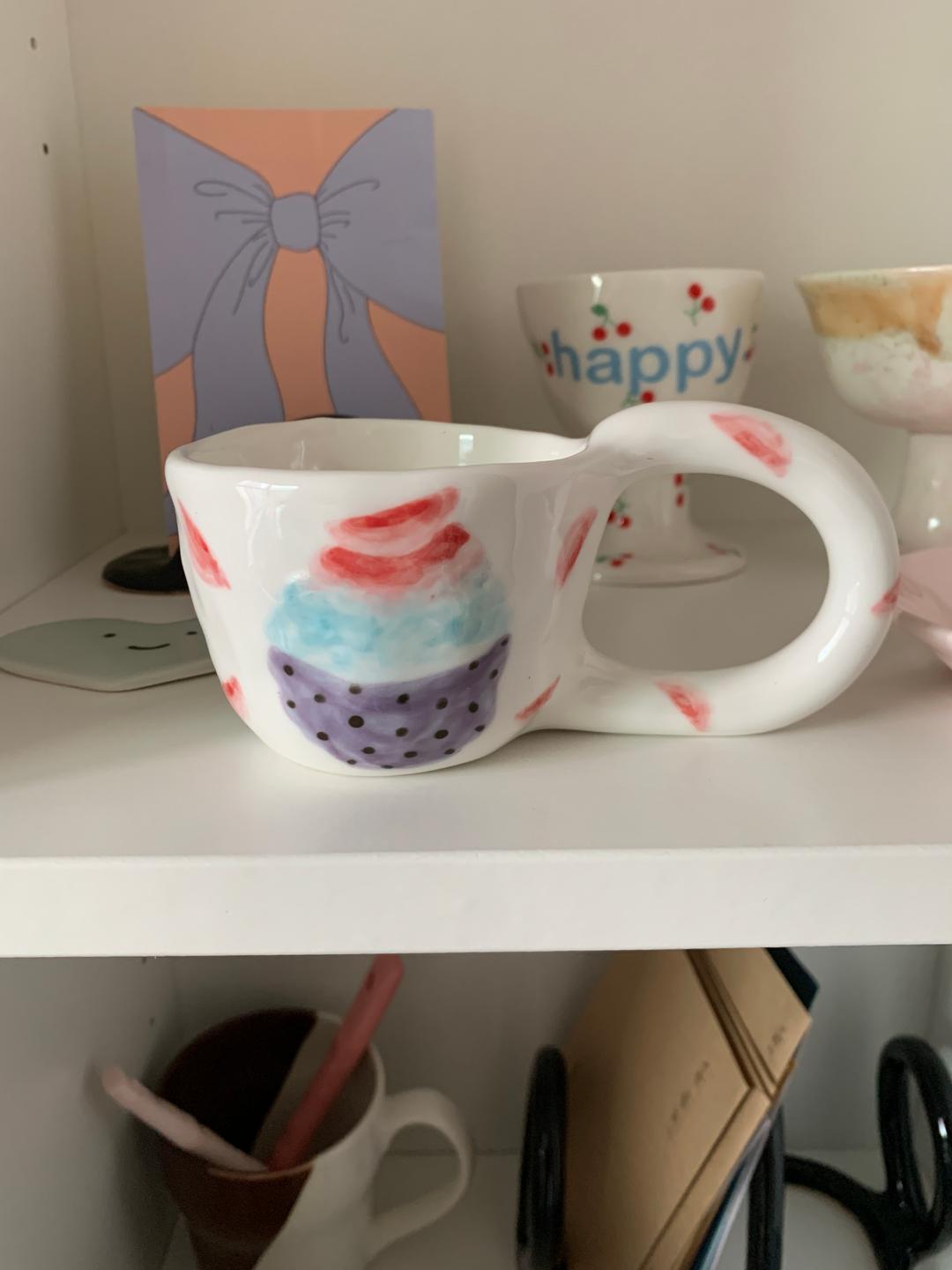 Peach Shaved Ice Mug