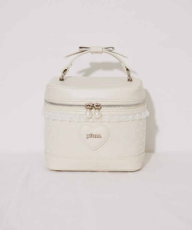 piumハートドットチュールバニティ