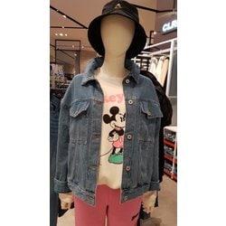 [클라이드]여성 미키마우스 청쟈켓 FLCJK882F
