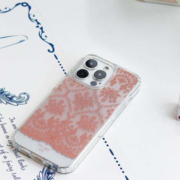 Time Pink phone case