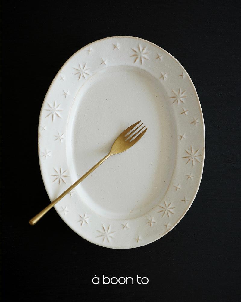 Wakasama 호시 오발 플레이트