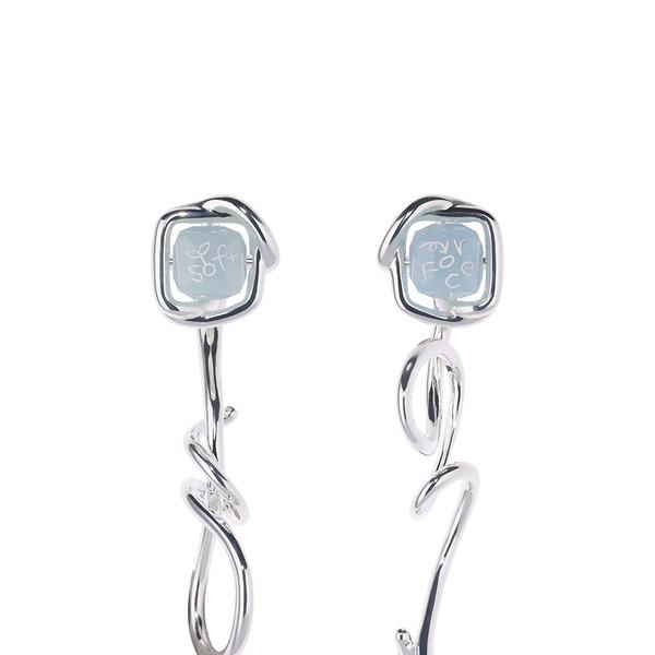 SOFT FORCE AQUAMARIN EARRINGS