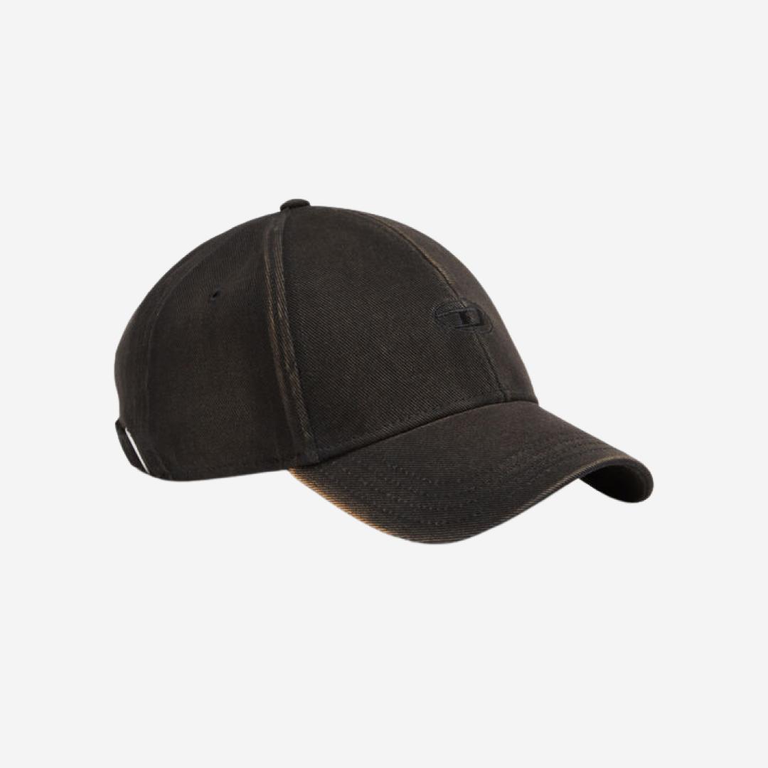 Diesel C-Run-Wash Baseball Cap Black