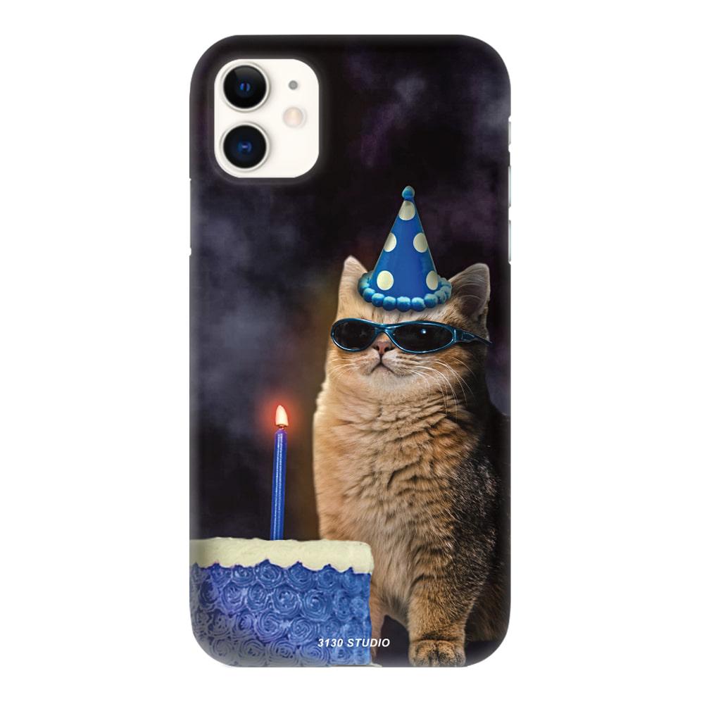My birthday cat hard case