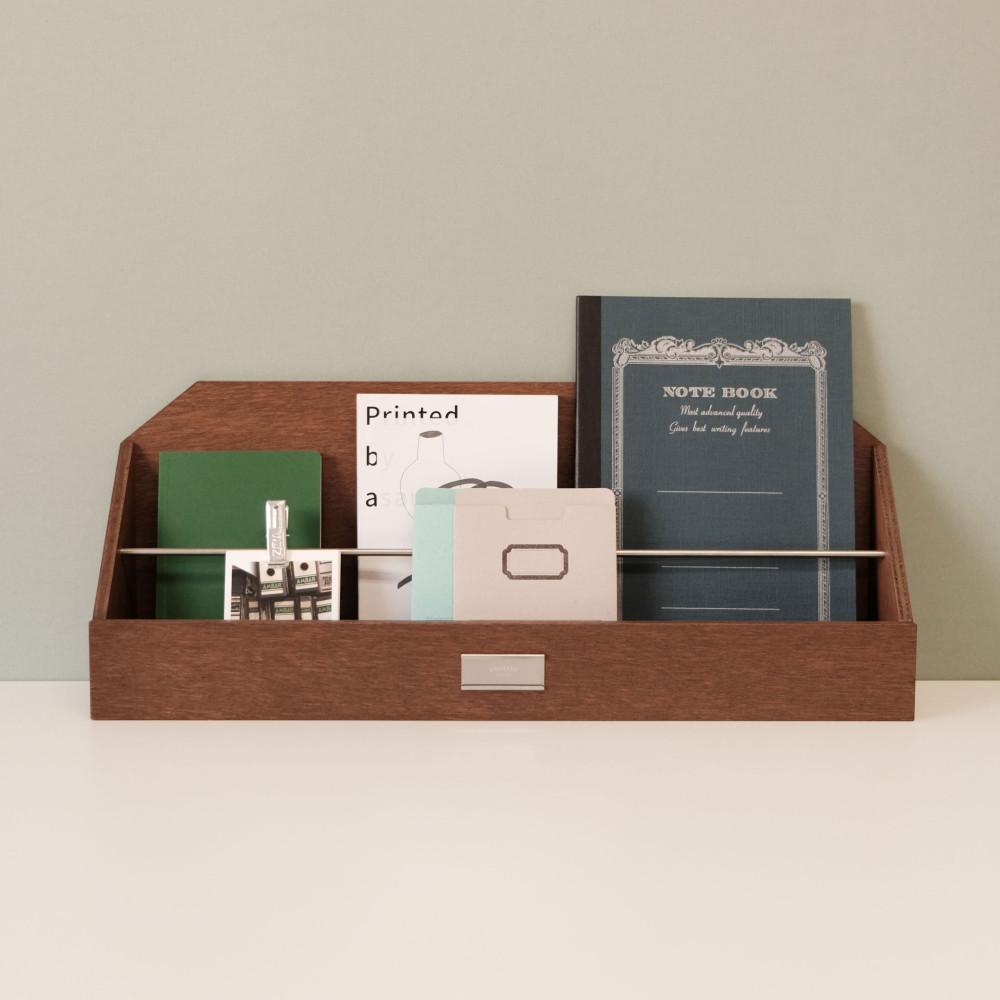(주문제작품/ 2주내외 소요) [콜렉토그라프] Collecto-Box 1-2 : Paper Organizer Wide / 종이 수납함 와이드