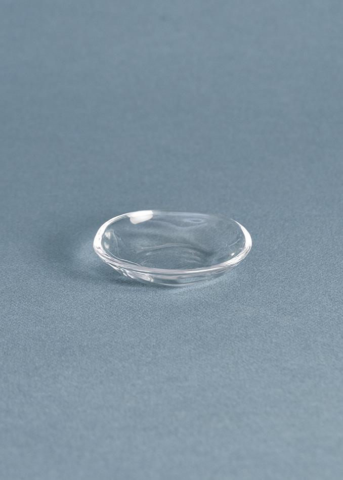 물방울 유리 미니접시