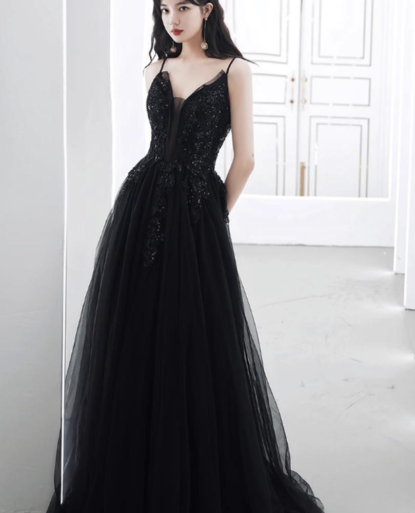 셀프웨딩 유색 연주 피로연 블랙 연주 비즈 이브닝 드레스 2부드레스
