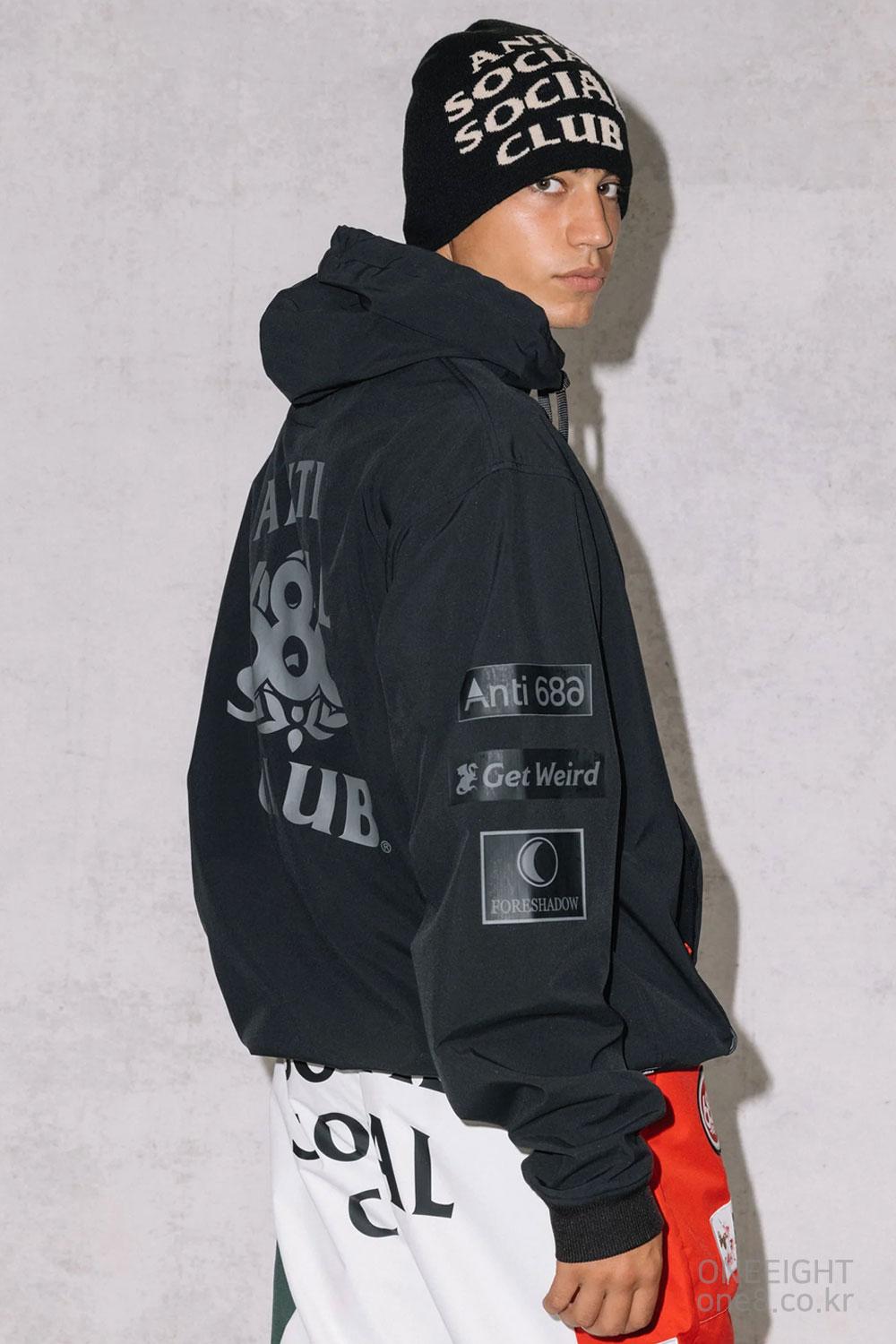 2526 육팔육 ASSC F1 워터푸르프/방수 후드 2526 686_(M5WNCS125-ASBK)_WATERPROOF ASSC F1 HOODY_ASSC BLACK_남녀공용/방수후드_FR69501BK