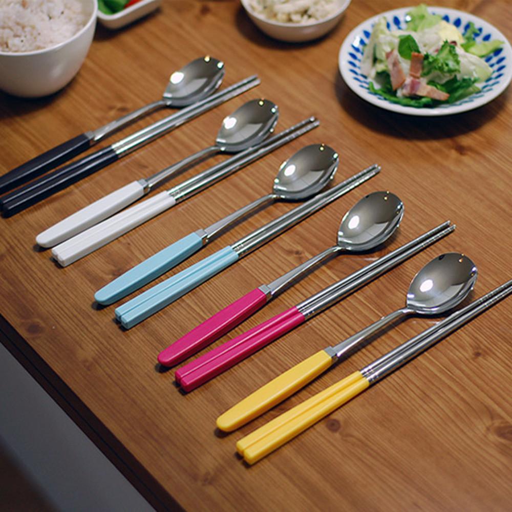 마카롱 커트러리 한식기 2종 수저세트