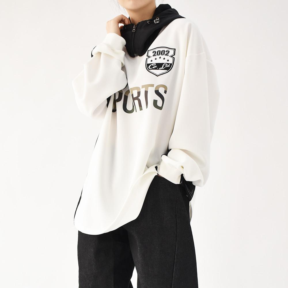 나일론 바라클라바 후드 넥워머 커플시밀러 남친룩 후드워머