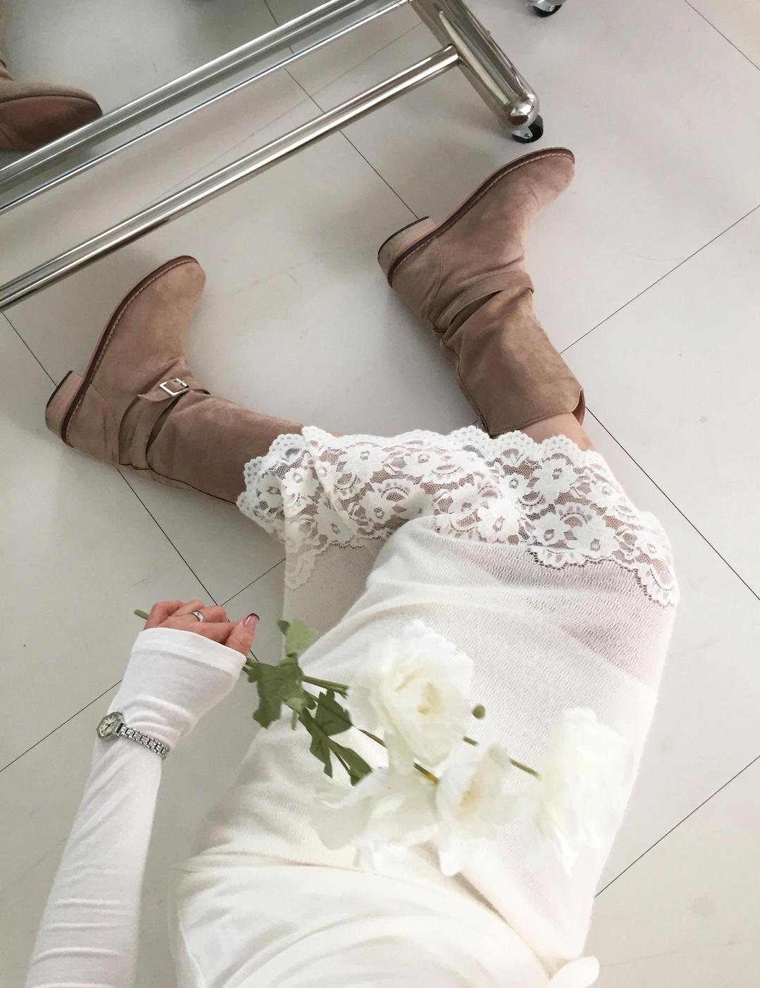 BOUQUET KNIT SK (2col)