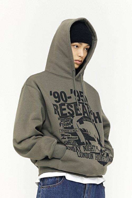 RESEARCH HOODIE [KHAKI]