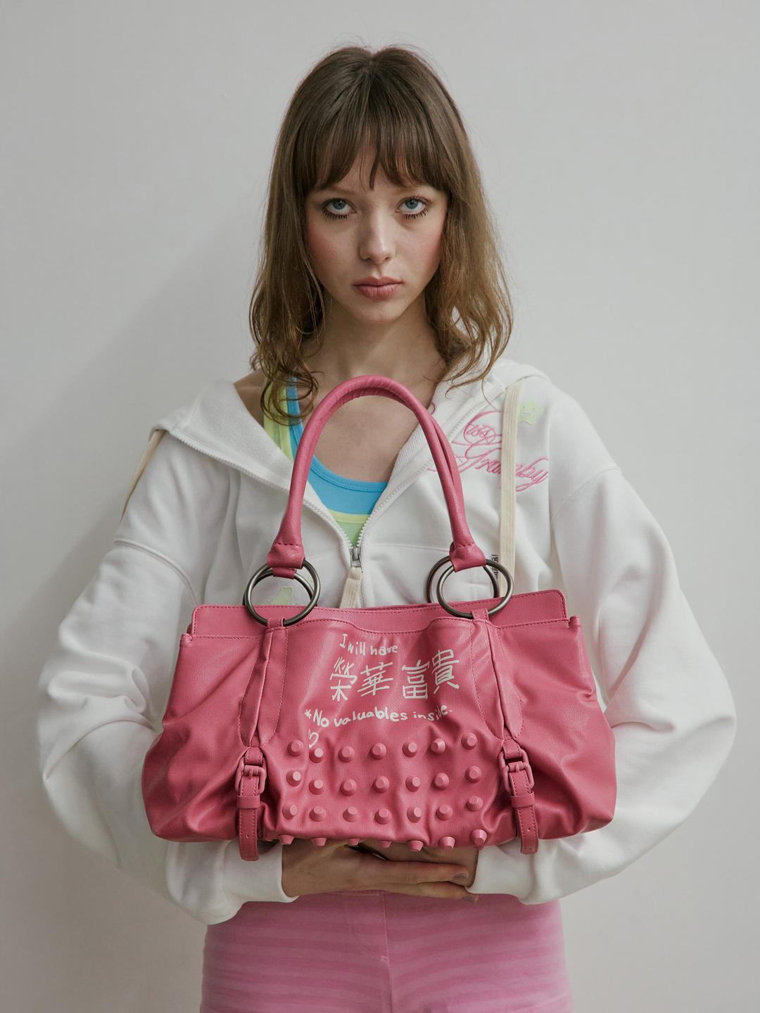Millionaire Tote Bag Acid Pink