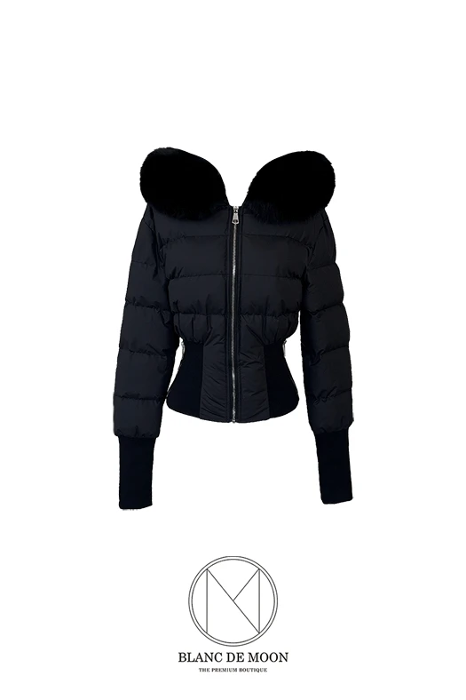 (수입)뮤 슬림핏 패딩 (블랙 바로출고)