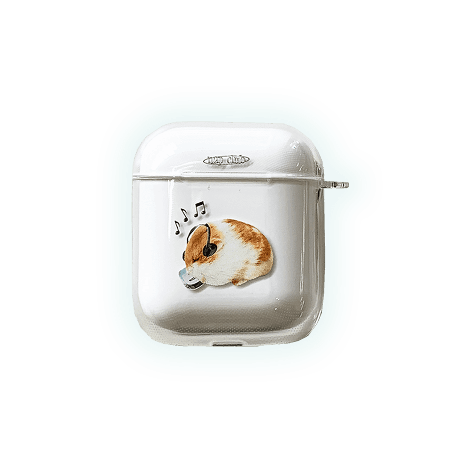 Hamster airpod  case, 햄스터 에어팟 케이스 햄스터 버즈 케이스