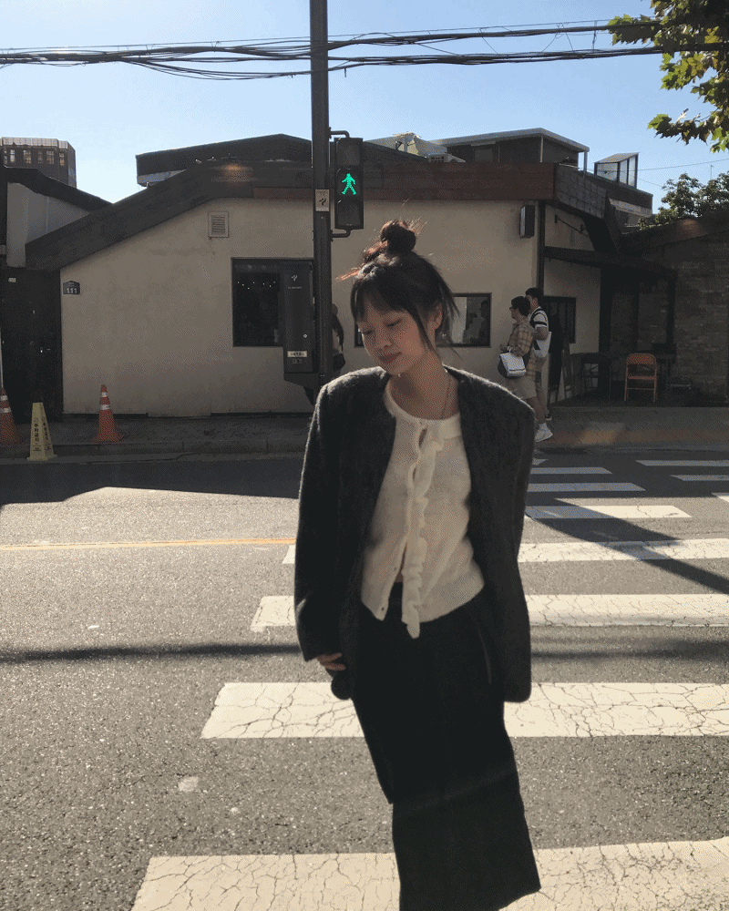 노어슨 [MD PICK!] NO COLLAR MOHAIR CT (1주 소요)