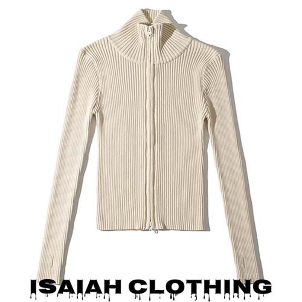Ella Double-Zip 탑-2colors