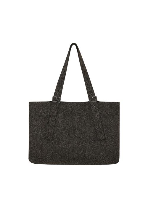 BELTED SHOULDER BAG leopard