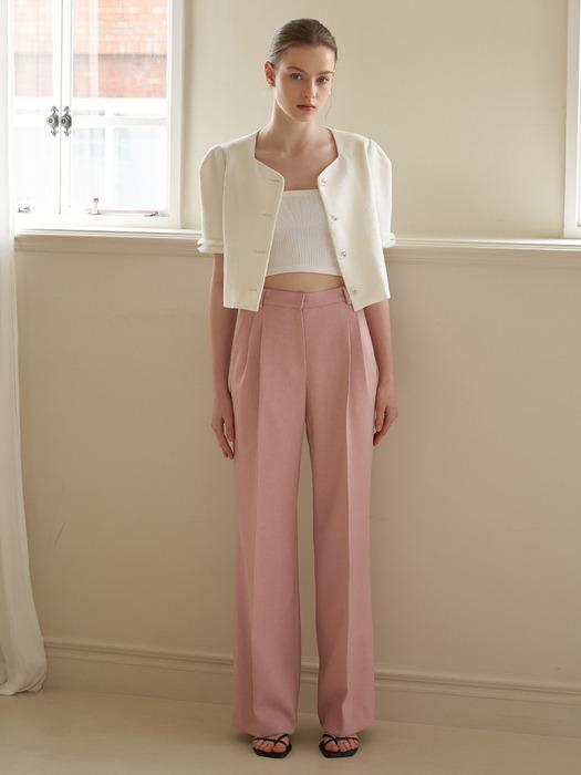 coco semi wide pants PK