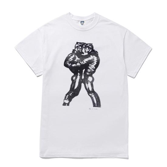 TOM OF FINLAND / Leather Duo T-Shirt