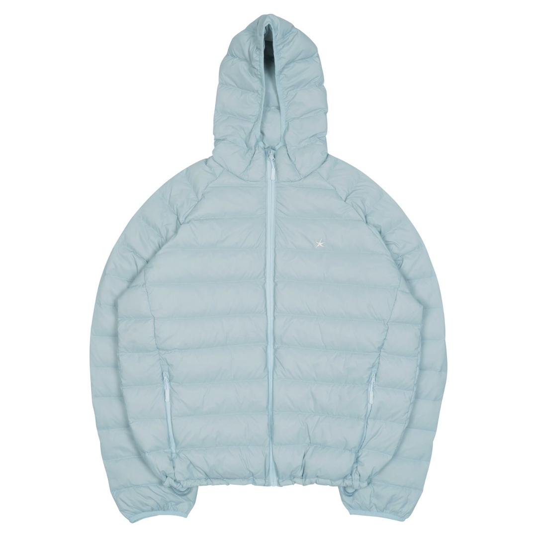 TCM mini logo raglan light puffer jacket (sky blue) (11/5 예약배송)