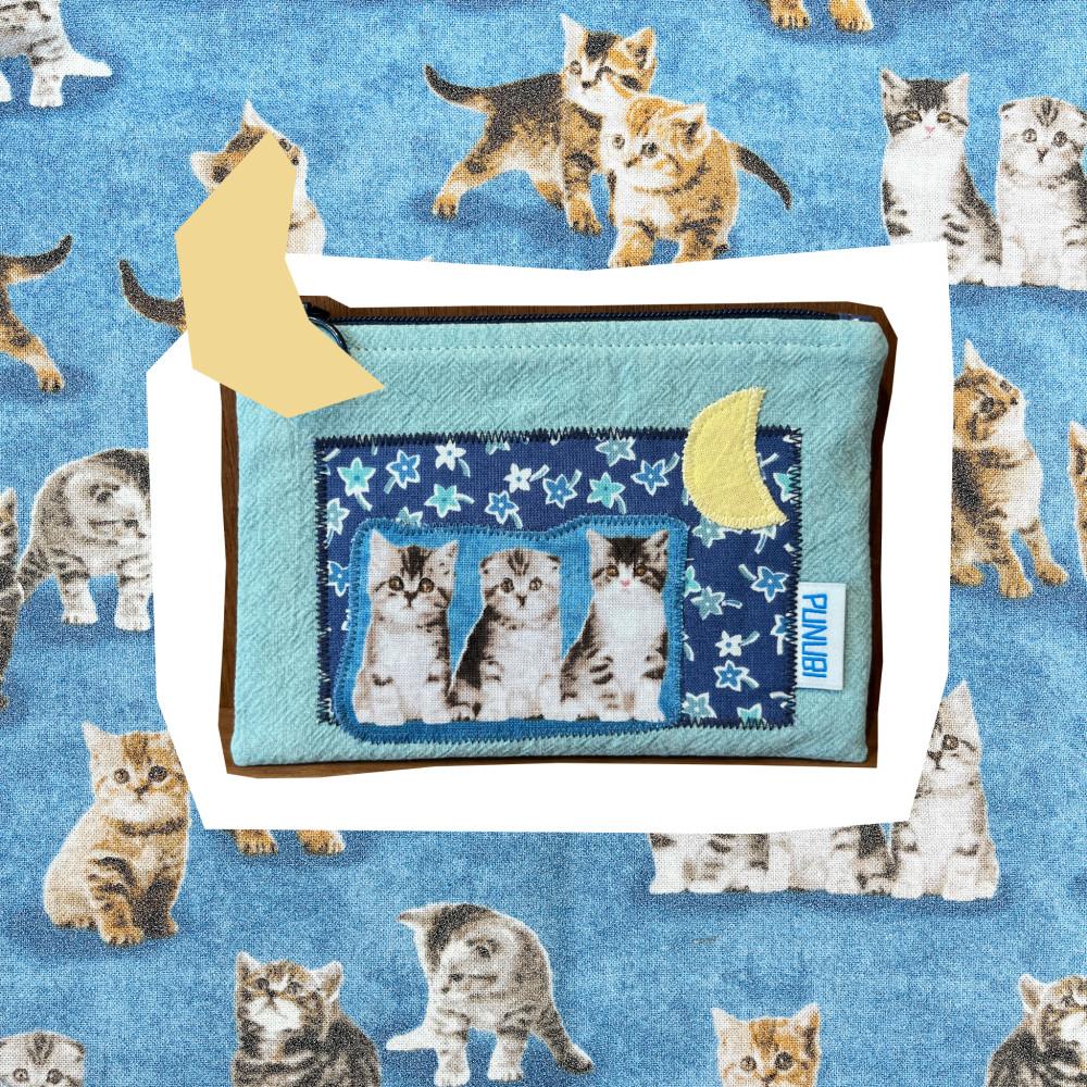 지퍼주머니 - 아기고양이와 달