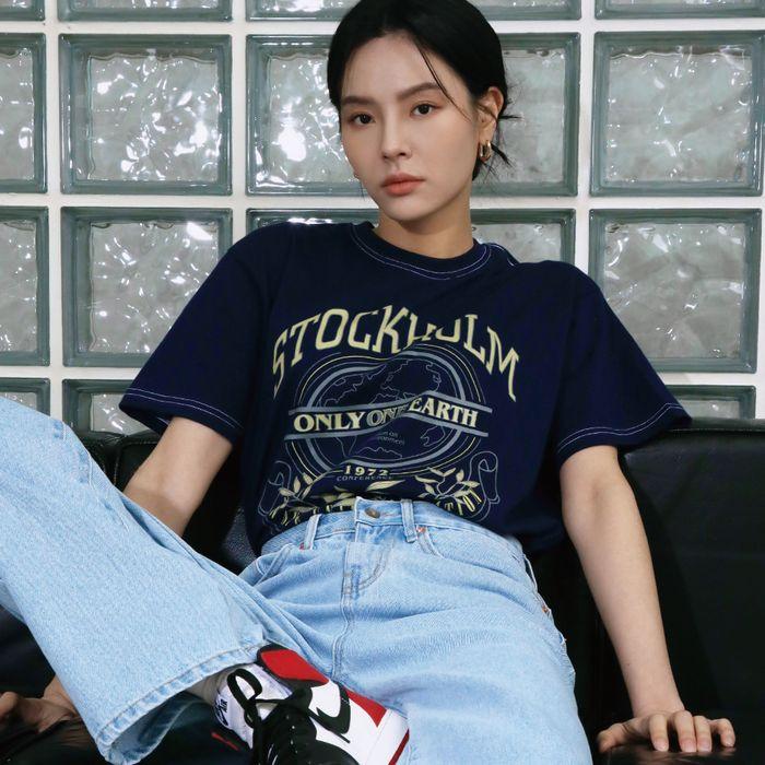 Stockholm T-shirt navy