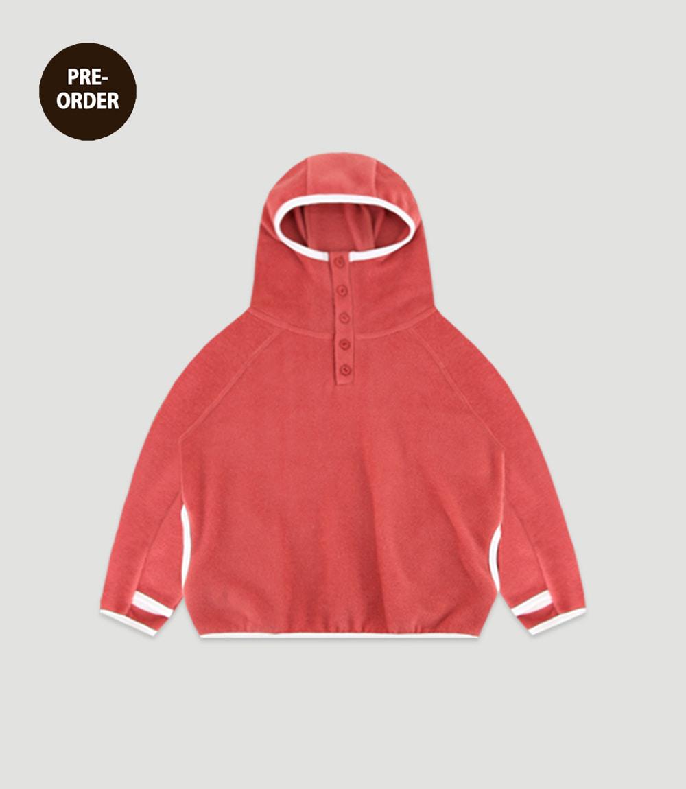 Cabin Snow Hoodie_Brick_MR25A1015 ( 마지막 프리오더, 12월 16일 까지 주문 가능 )